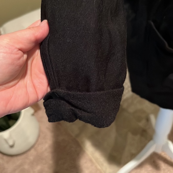 Splendid Black Open Front Cardigan - Picture 5 of 6